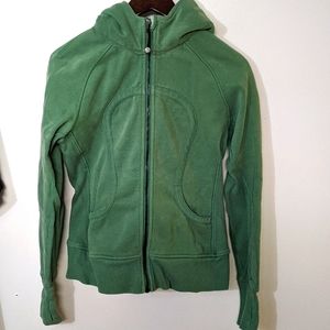 Lululemon Scuba hoodie, size 8, green